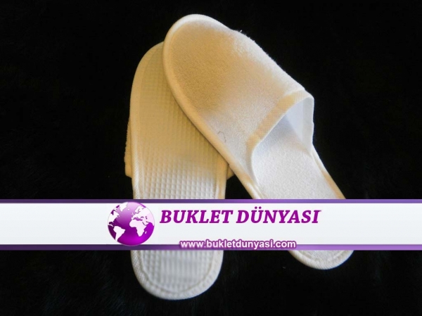Otel Terlikleri Pamuk Havlu Terlik