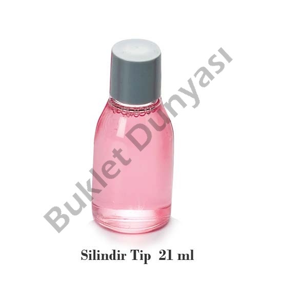 Silindir pvc şişe tip 21 ml